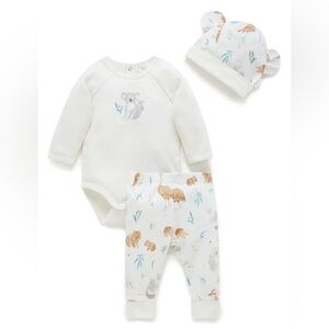 PUREBABY Organic Baby Kids Koala Friends Gift Pack *NWT*